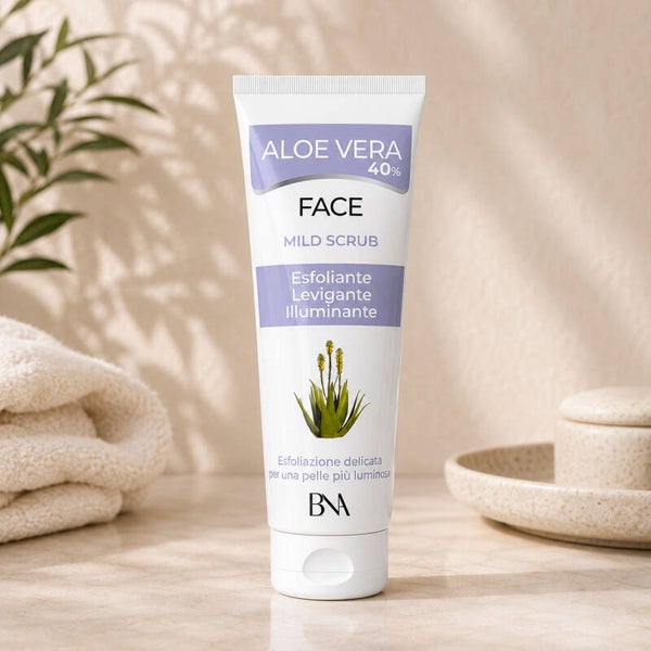 Aloe vera face mild scrub - 75 ml