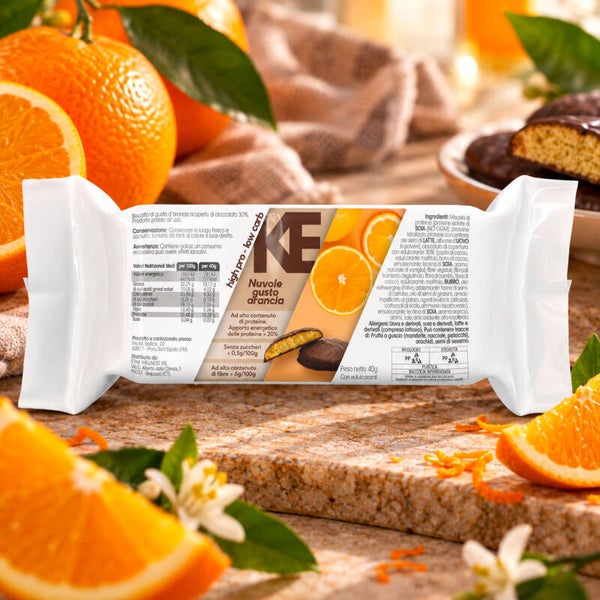 Nuvolette gusto arancia low carb - pack 4