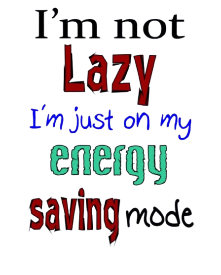 Energy saving