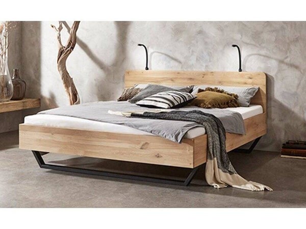 Massief eiken bed Mine