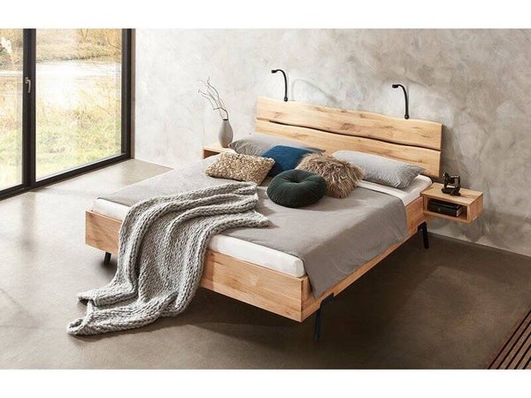 Massief eiken bed Rough