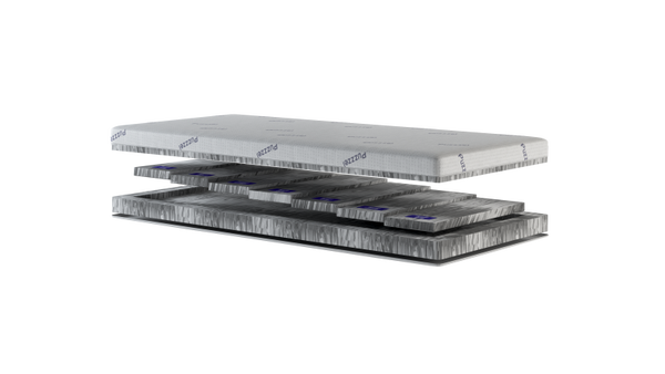 Puzzzel comfort matras 20cm dik