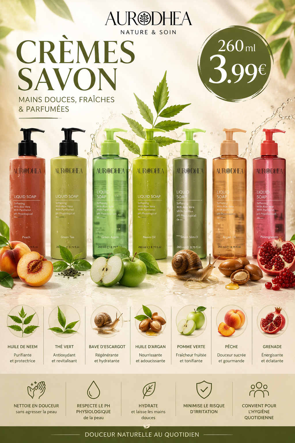Crème de savon