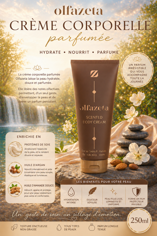 Crème corporelle parfumée