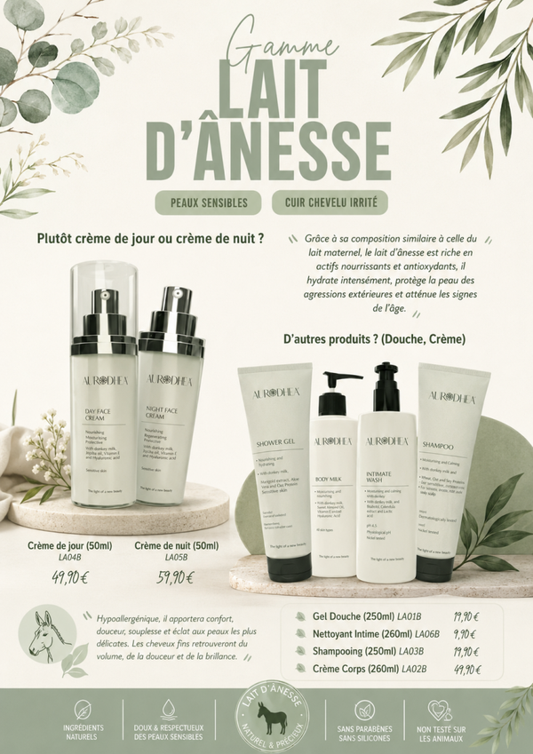 Gamme Lait d’anesse