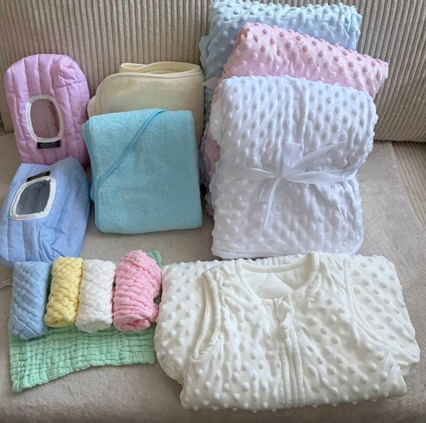 Recouvre sachet lingette bébé personnalisable