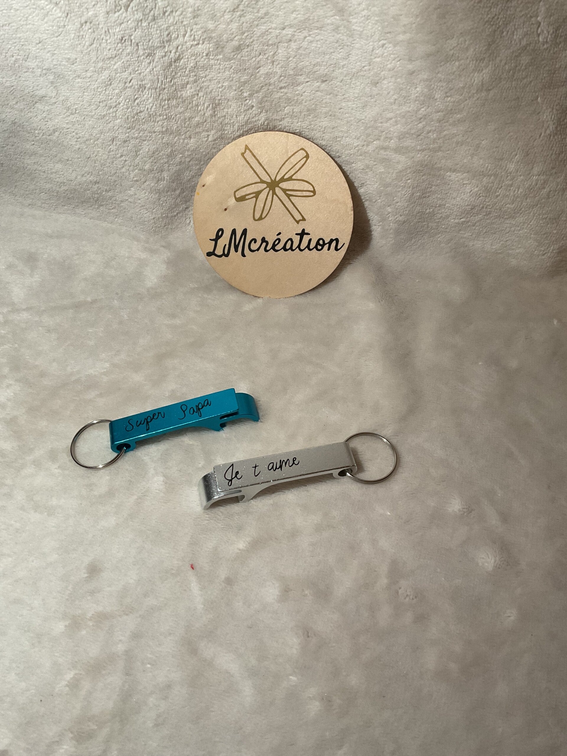 Décapsuleur porte clé personnalisé
