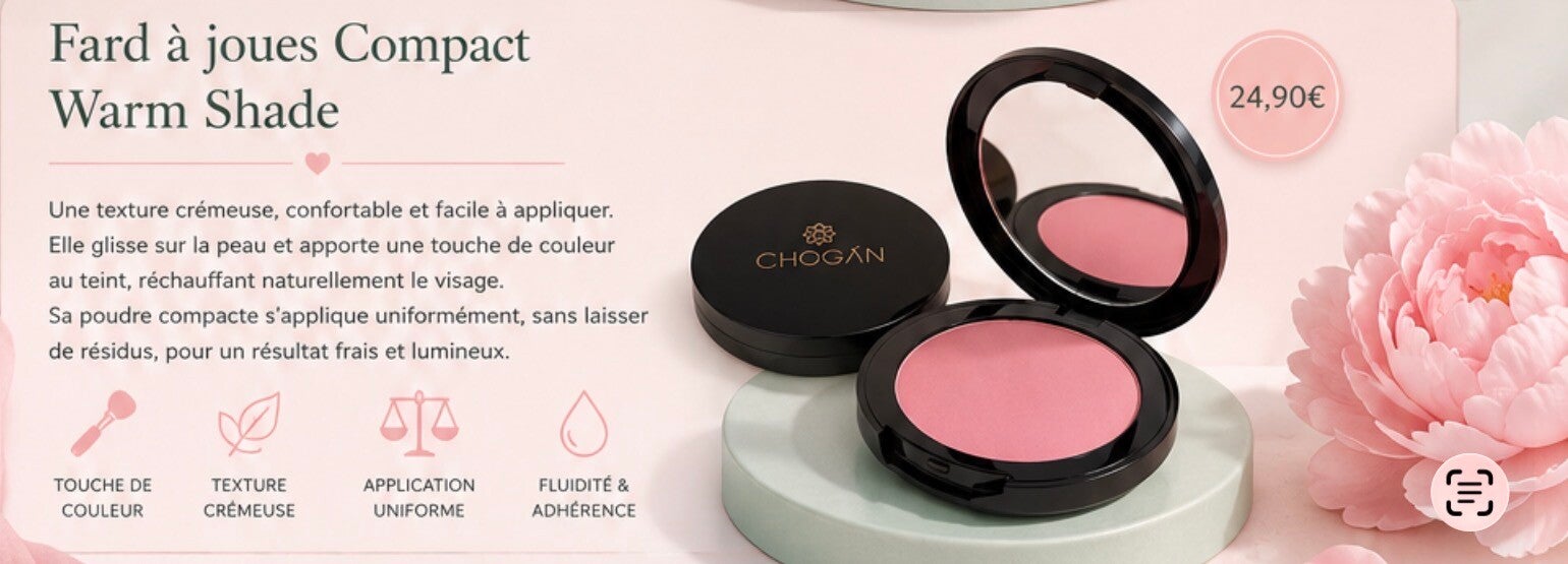 Fard à joues Compact « Warm Shade »