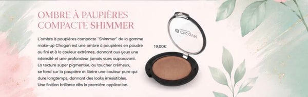 L'ombre à paupières compacte "Shimmer"