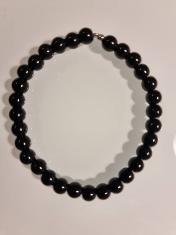 Bracelet Pierre Onix noire