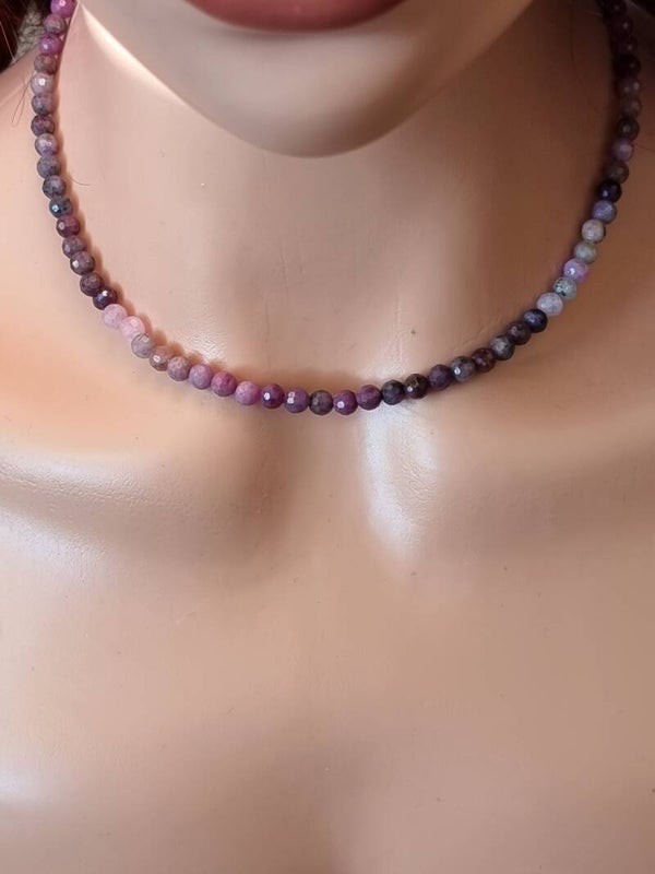 Collier Pierre Rubis