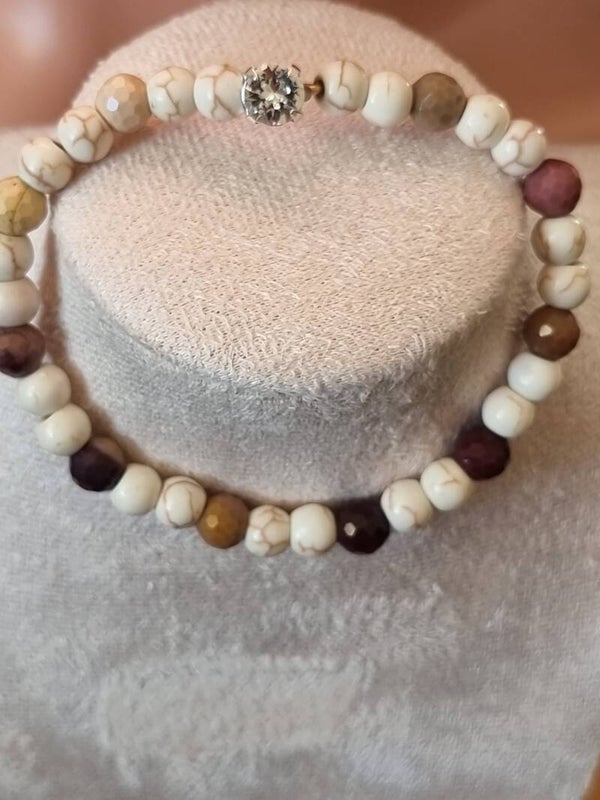 Bracelet  Pierre Magnesite