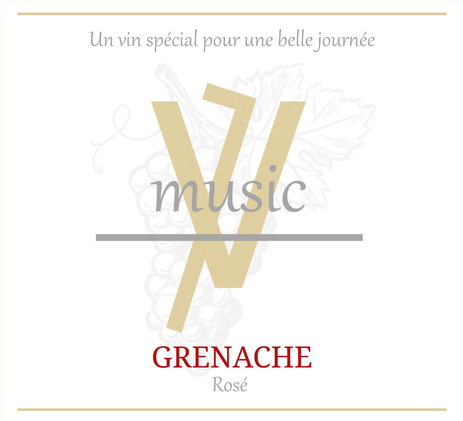 VANDO music Grenache Rosé (fles 75 cl)