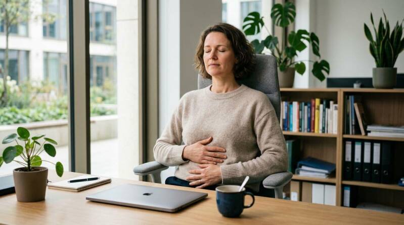 Sophrologie et respiration pour gérer le stress au travail 