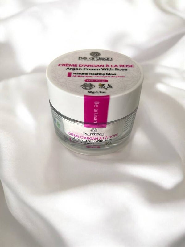 Crème d'Argan à la Rose