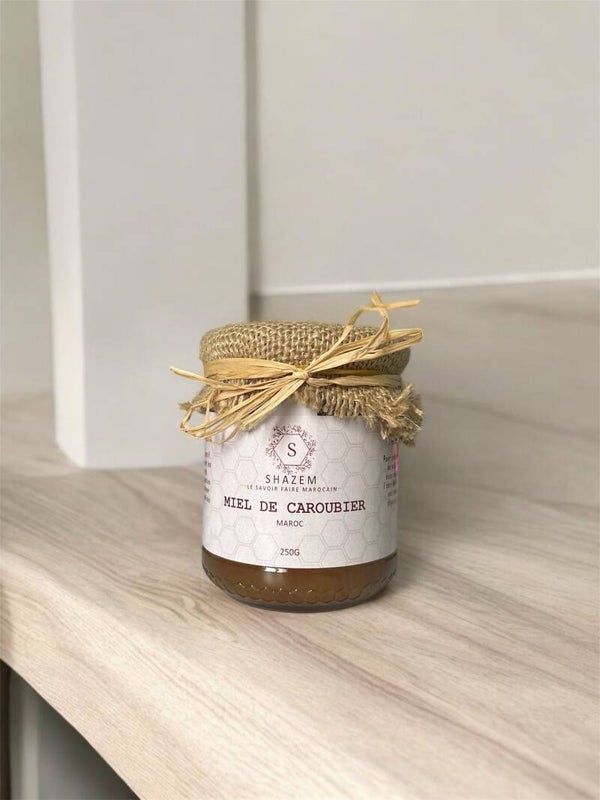 Miel de Caroubier Marocain : Le Nectar Gourmand et Bienfaisant