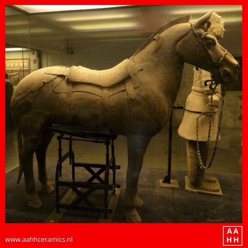 Paard uit Terracotta Leger China
