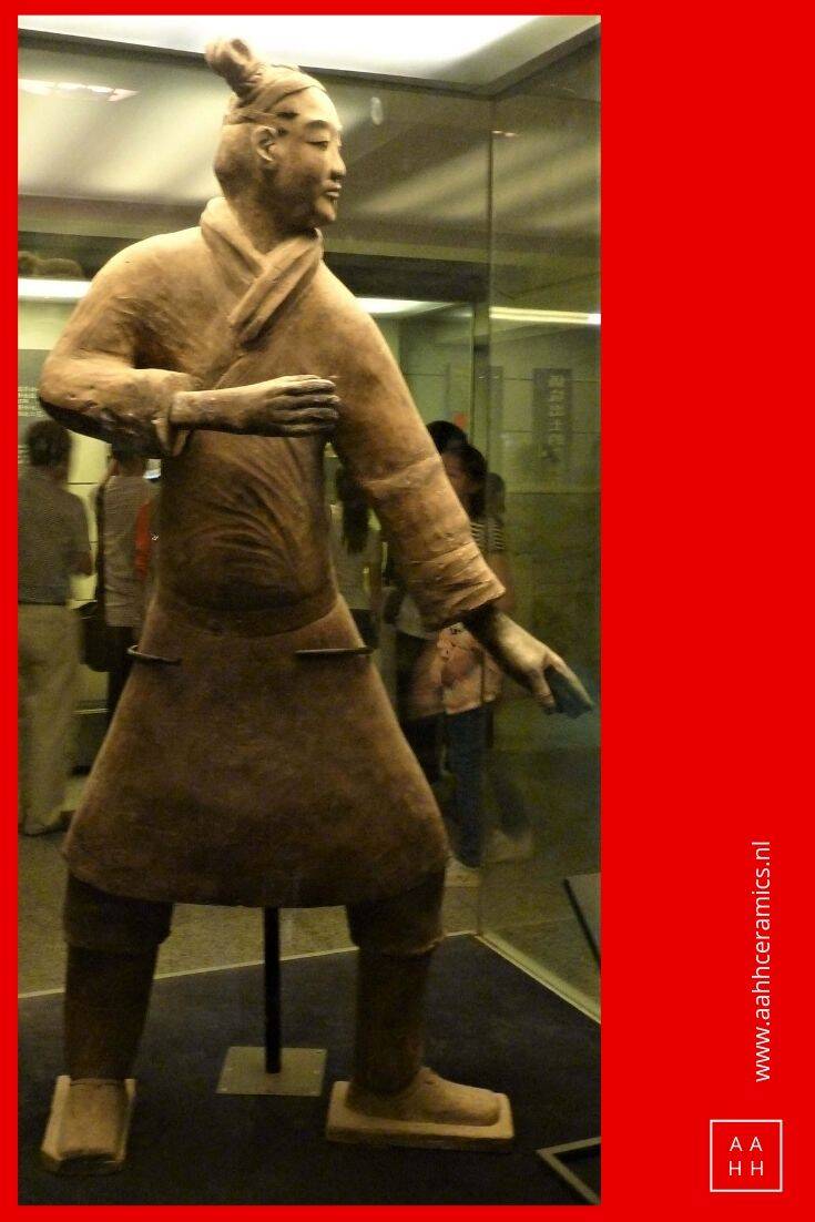 Staande boogschutter uit Terracotta Leger China