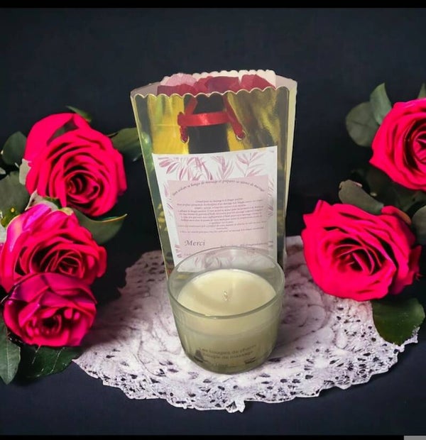 Bougie de massage amour aphrodisiaque