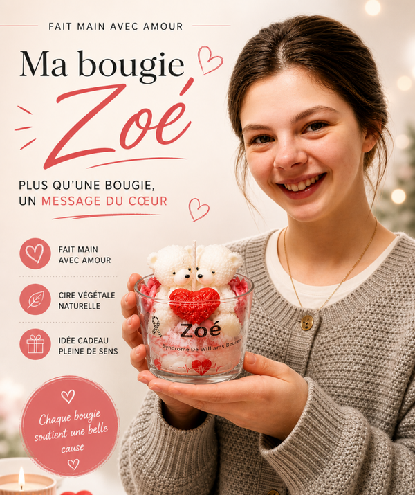 Bougie exclusive Zoé yummy pink