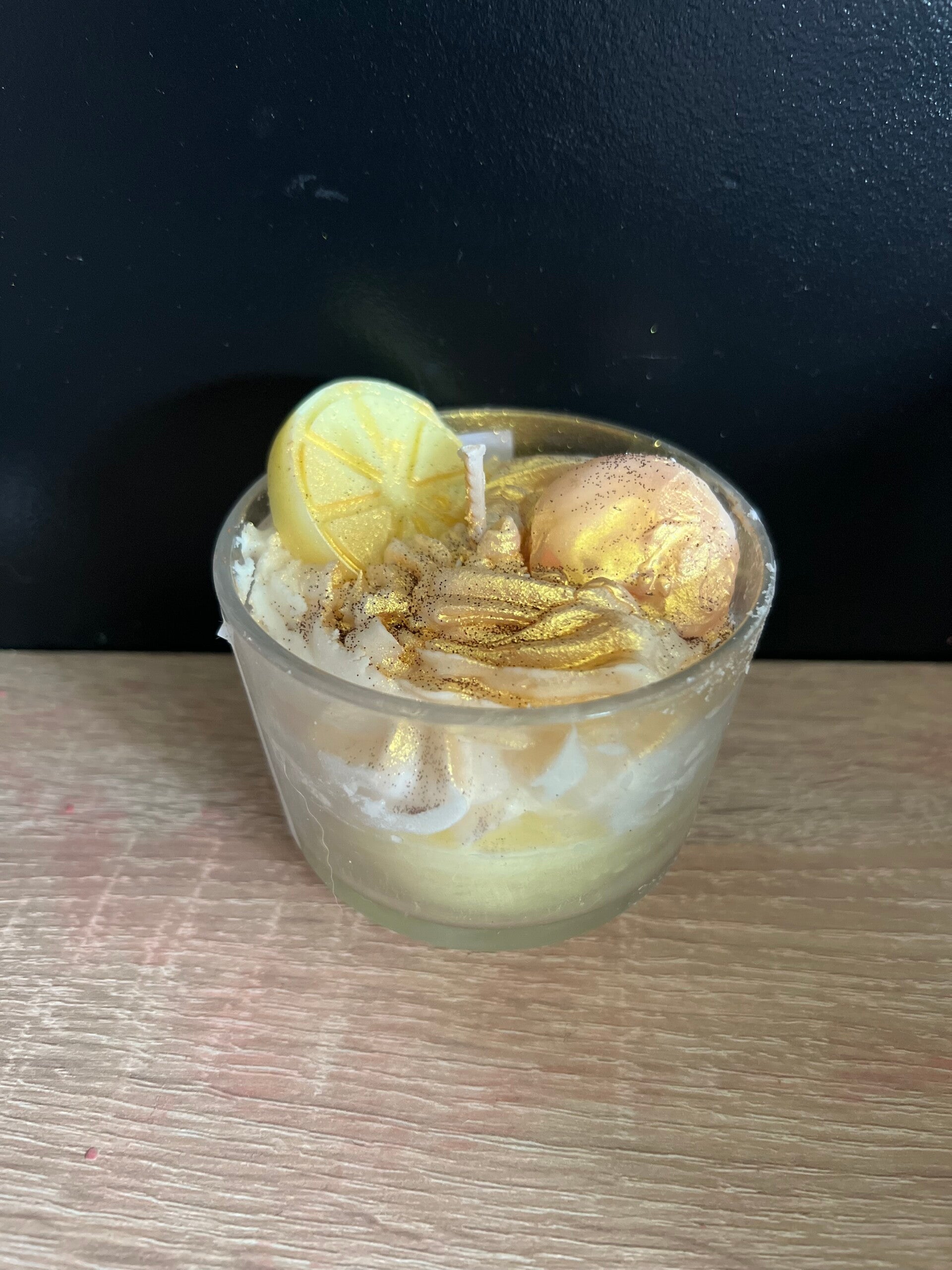 bougies gourmande citron meringué