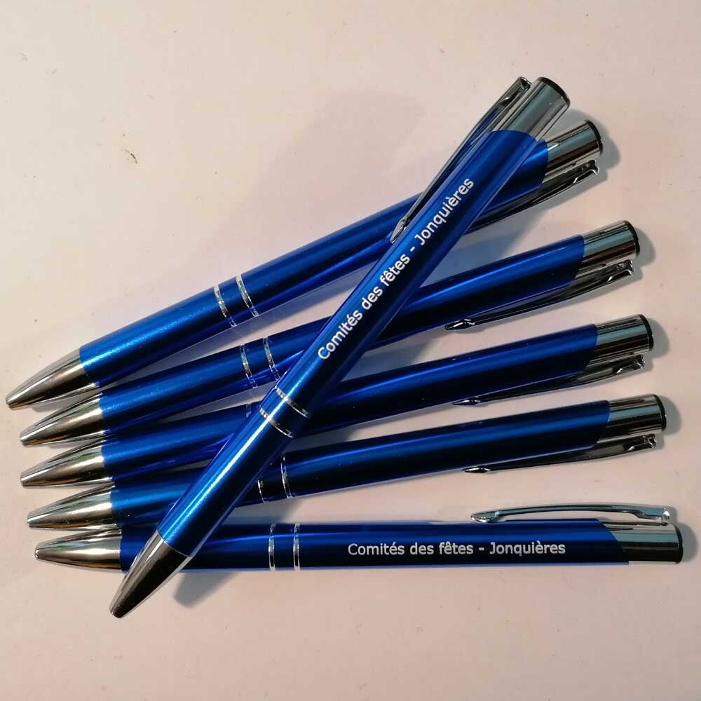 stylos personnalisés comité des fêtes
