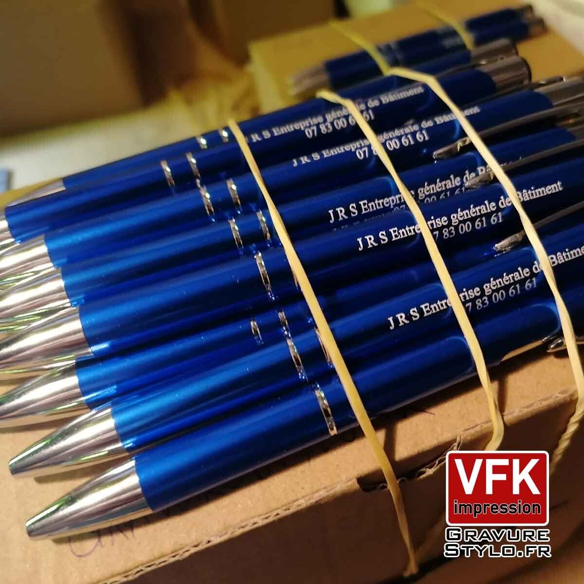 expédition livraison gravure stylo
