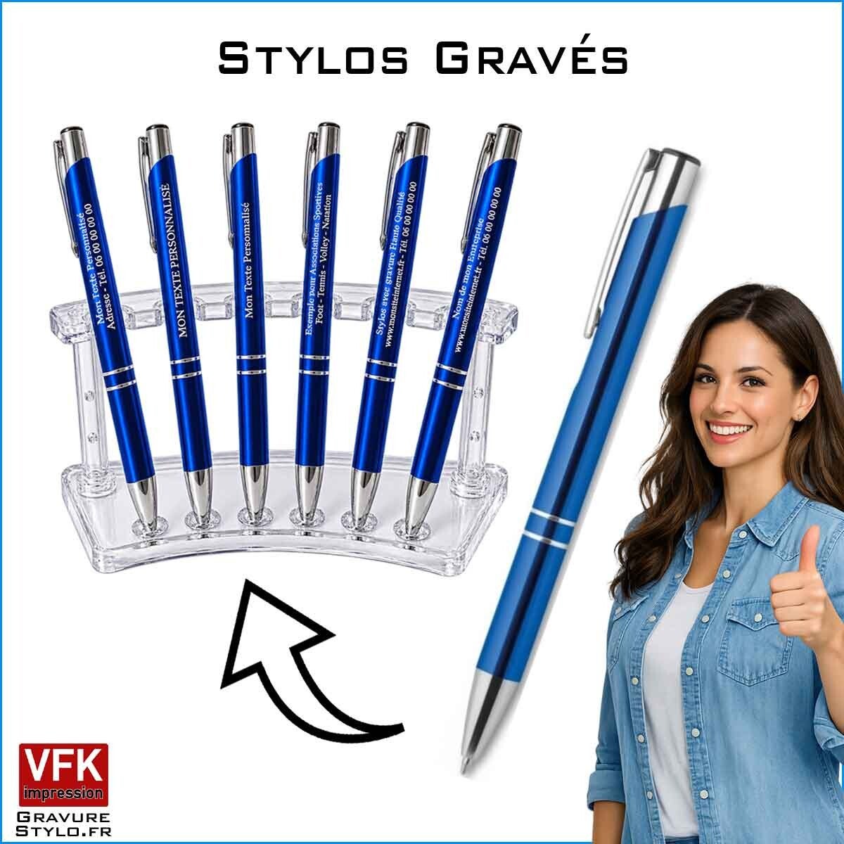 petite série de stylos personnalisés petite quantité