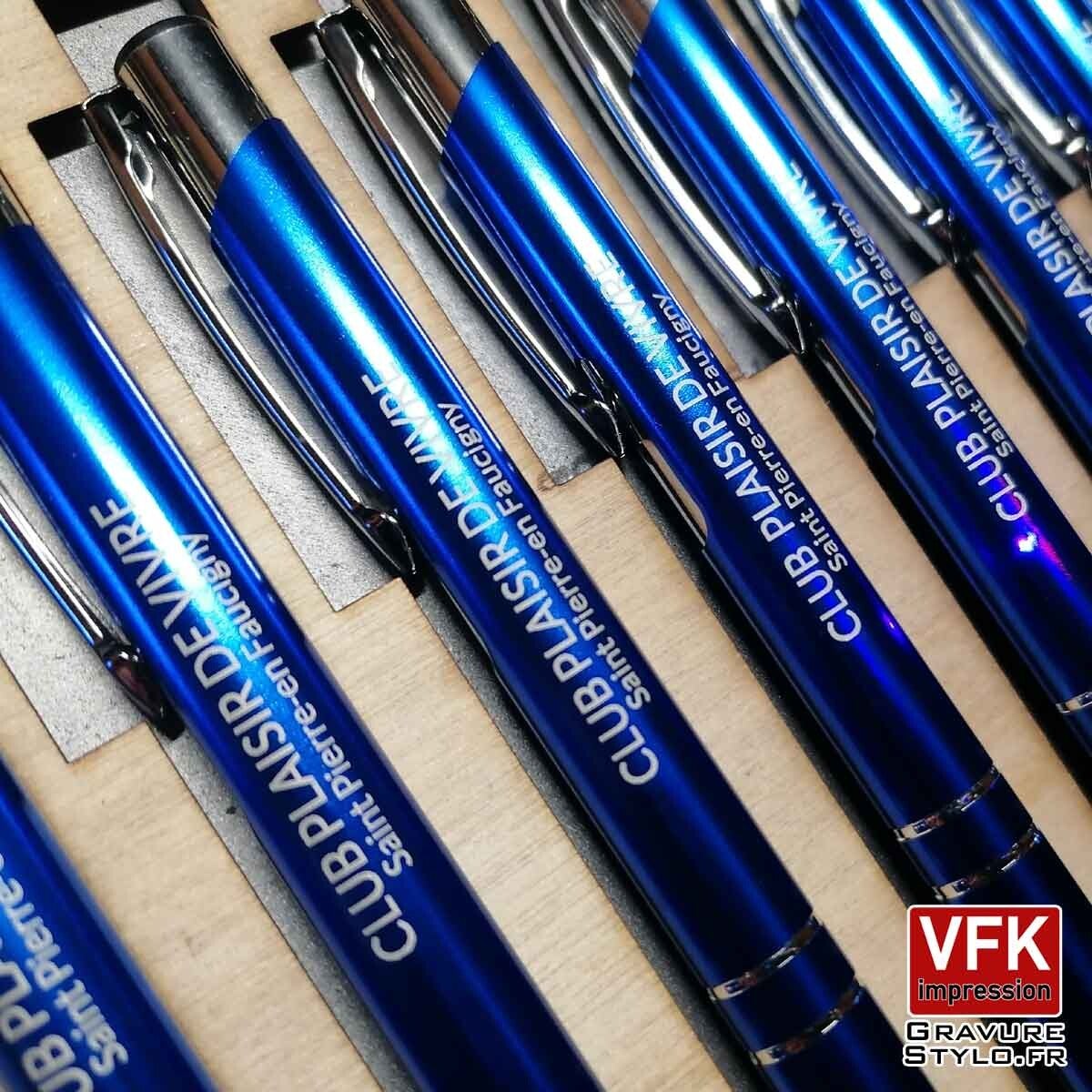 stylo personnalisé club association