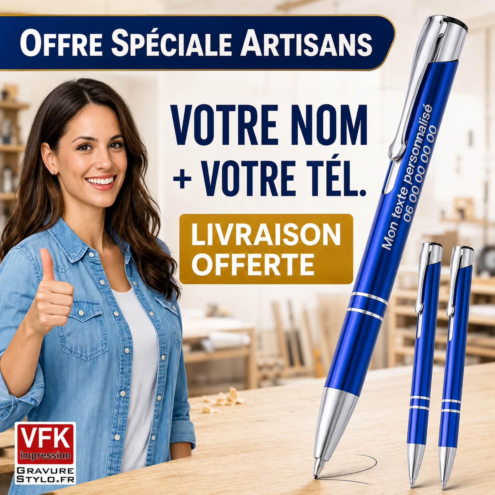stylo personnalisé en haute savoie