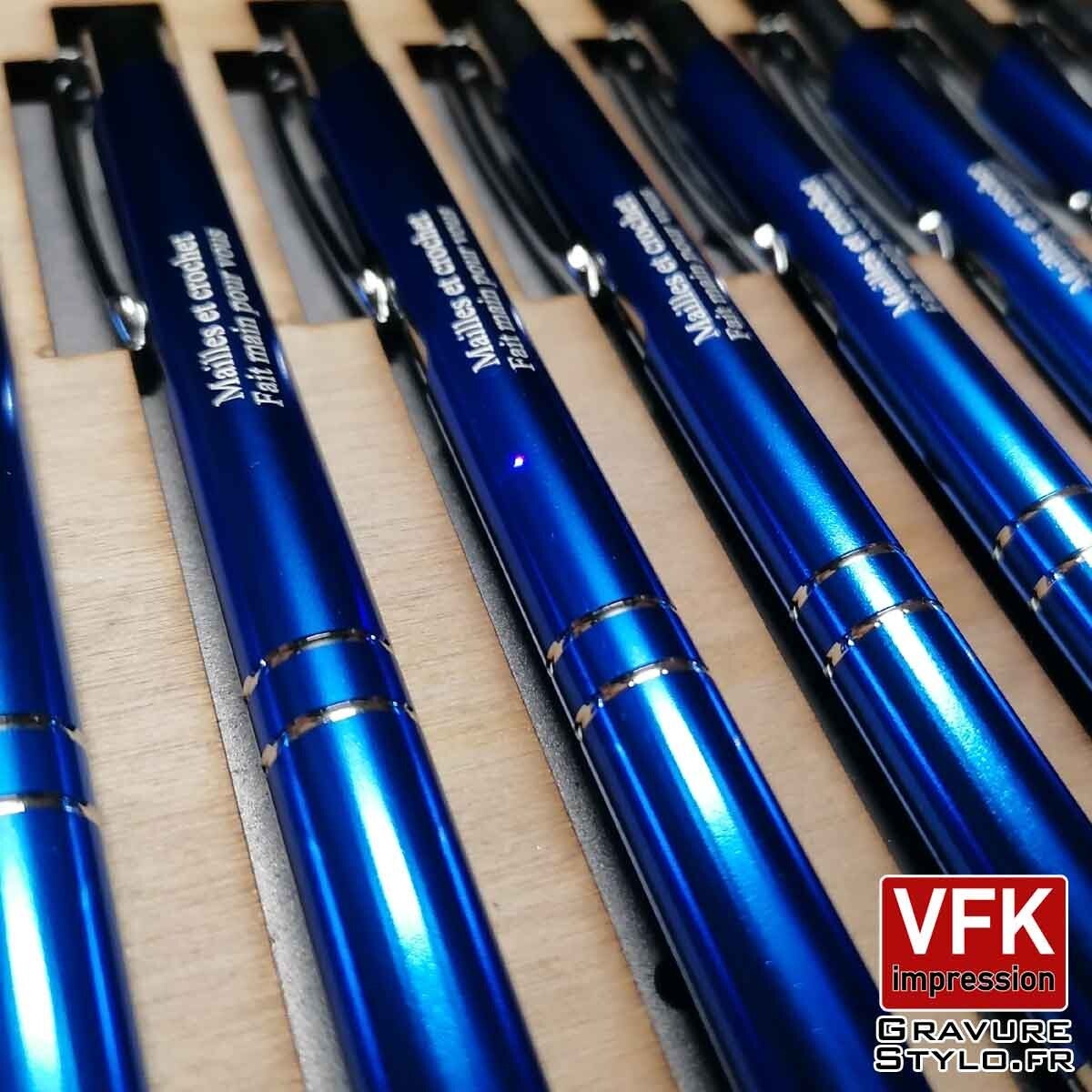 série de stylos personnalisés pour artisan
