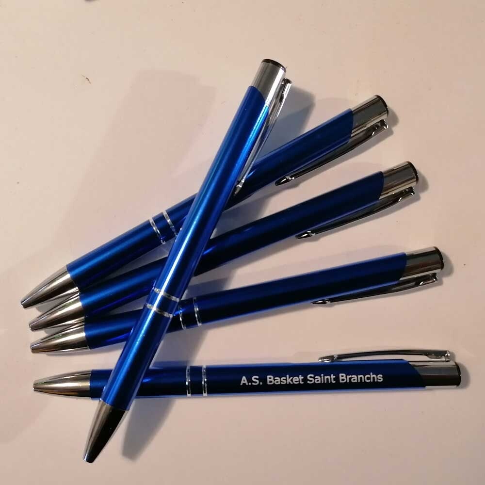 Stylos personnalisés Métal | A.S. Basket Saint Branchs