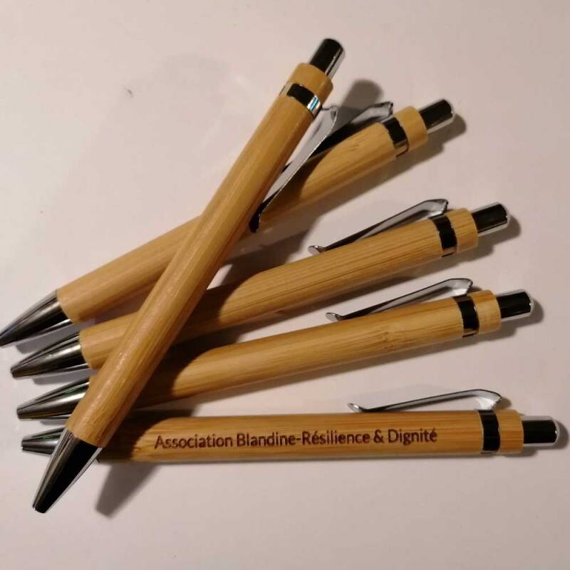 stylo personnalisé pour une association