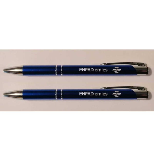 Stylos personnalisés Métal | EHPAD emies