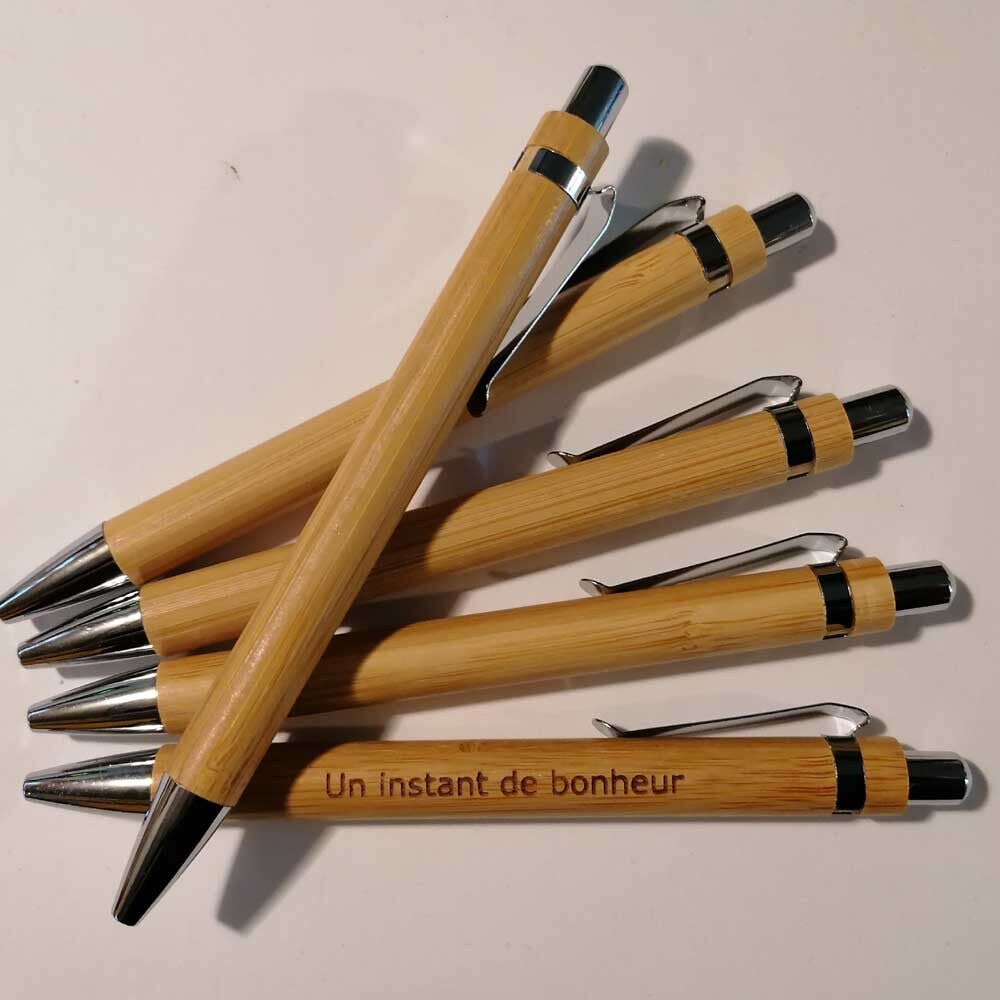 Stylos personnalisés Bois | Un instant de bonheur