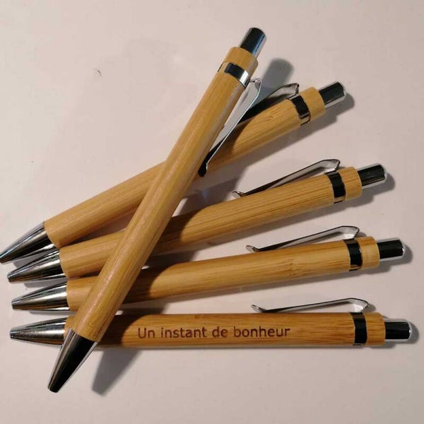 Stylos personnalisés Bois | Un instant de bonheur