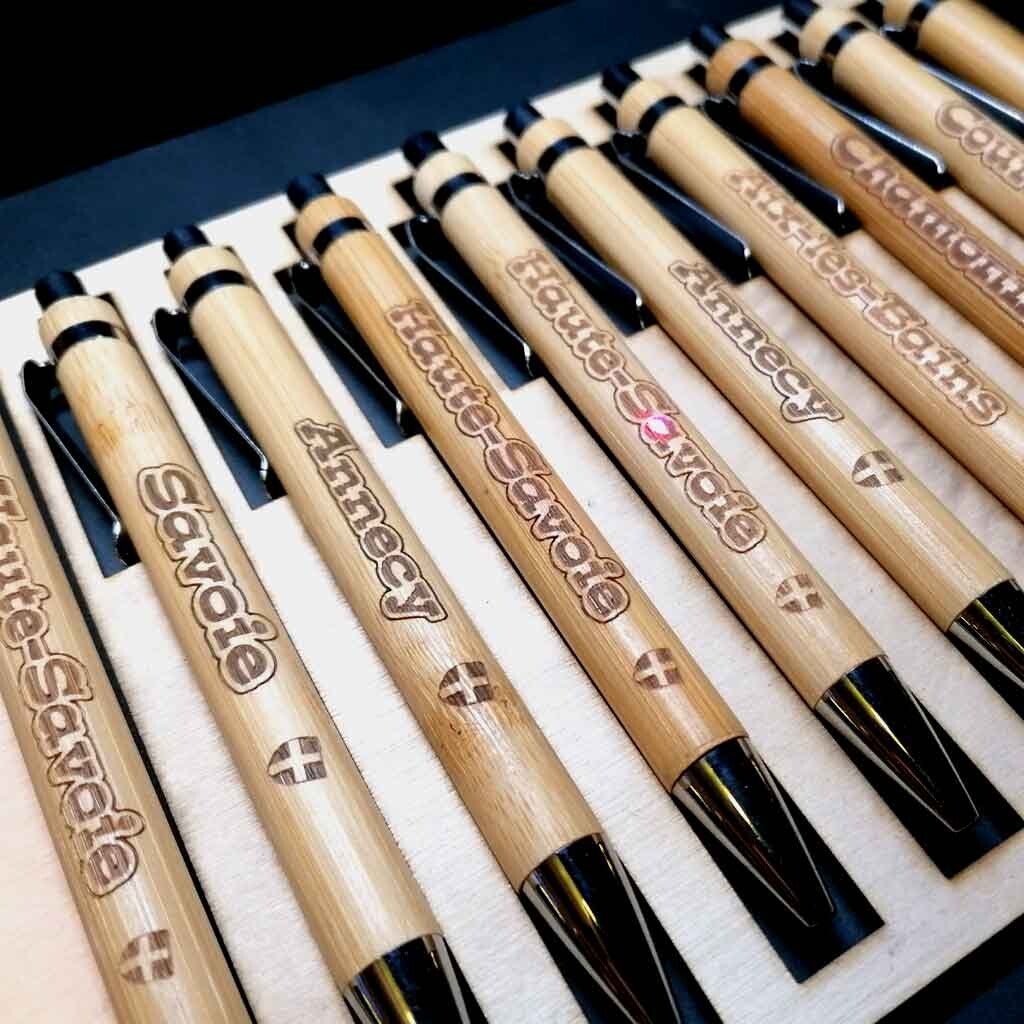 stylo motif haute savoie pour revendeur boutique cadeau souvenir