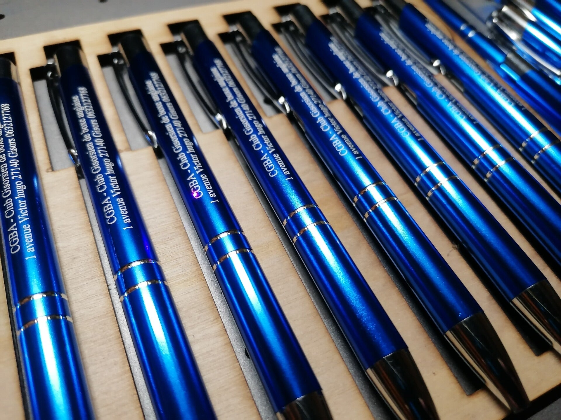 stylos personnalisés machine gravure stylo