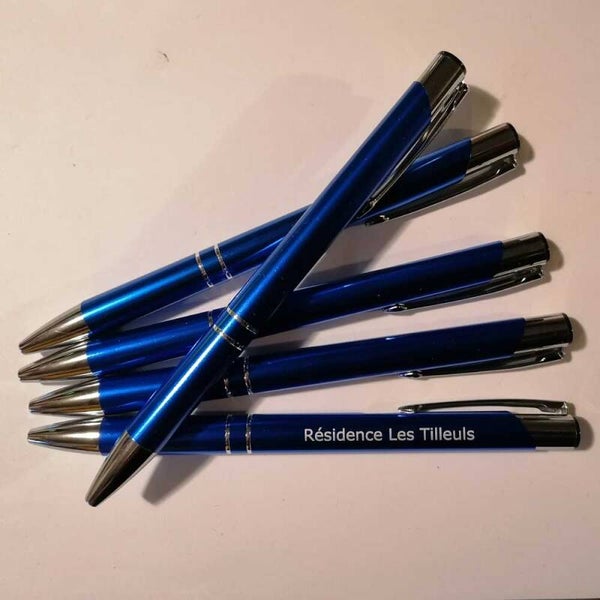 Stylos personnalisés Métal | Résidence Les Tilleuls