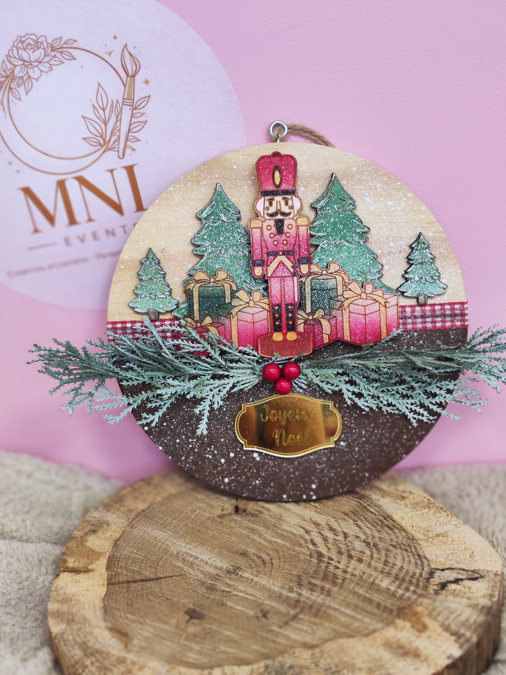 Plaque noël