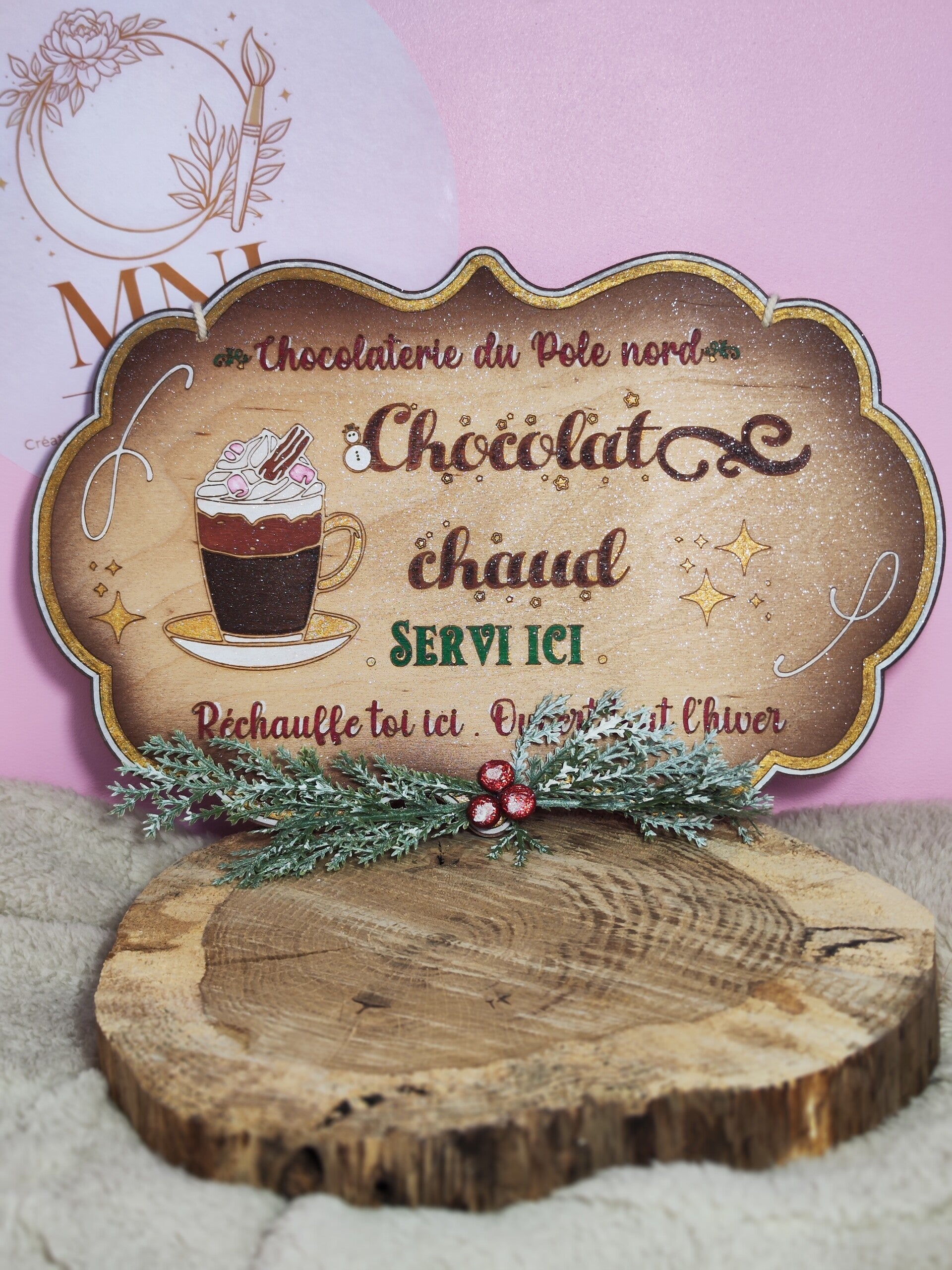Plaques décoratives de noël