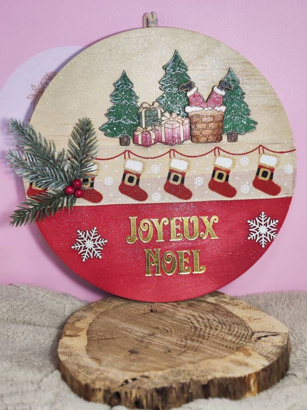 Plaque Joyeux Noel