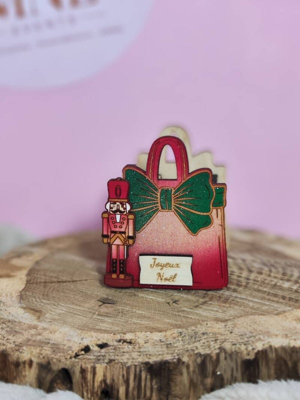 Mini sac de noël