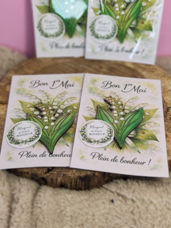 Aimant brin de muguet