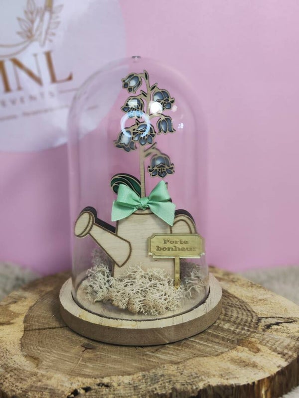 Cloche " Un brin de bonheur "