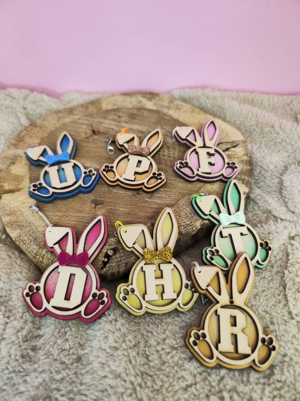 Suspension Lapin Alphabet