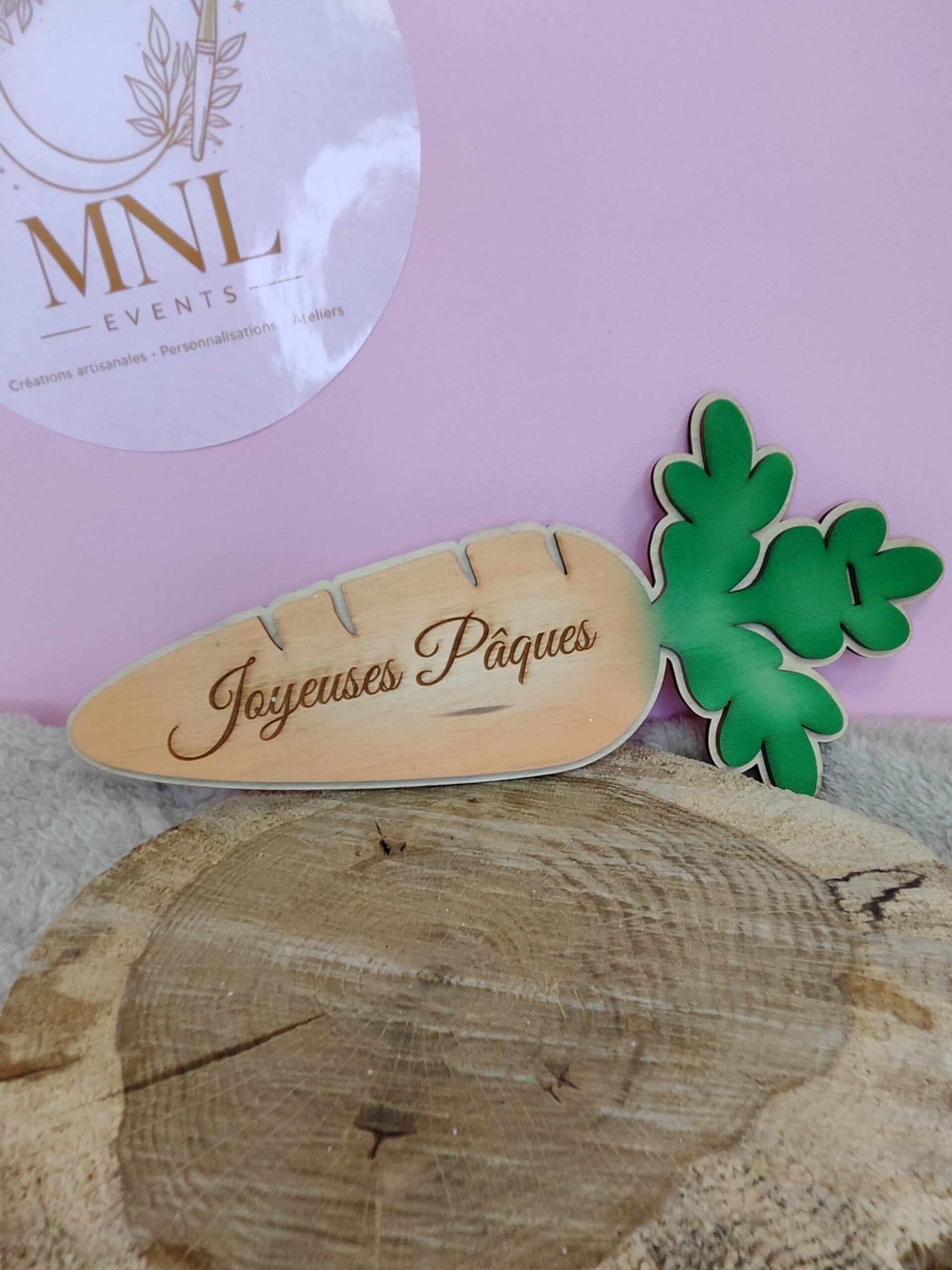 Décoration Carotte à poser ou à suspendre