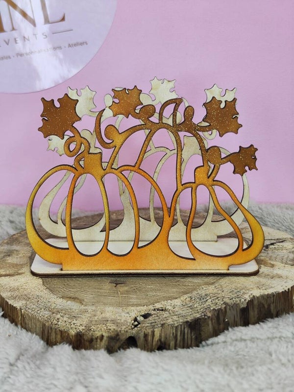 Porte serviette ajouré automne