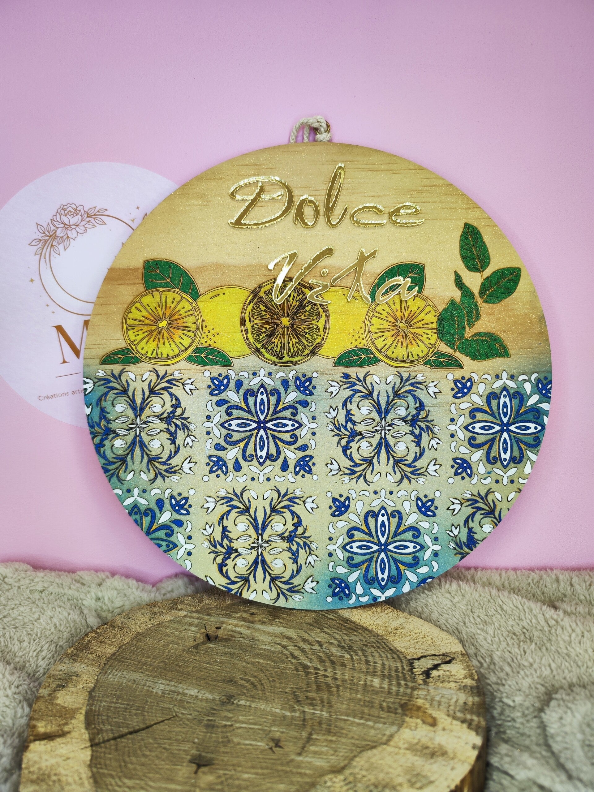 Plaque à suspendre Dolce vita