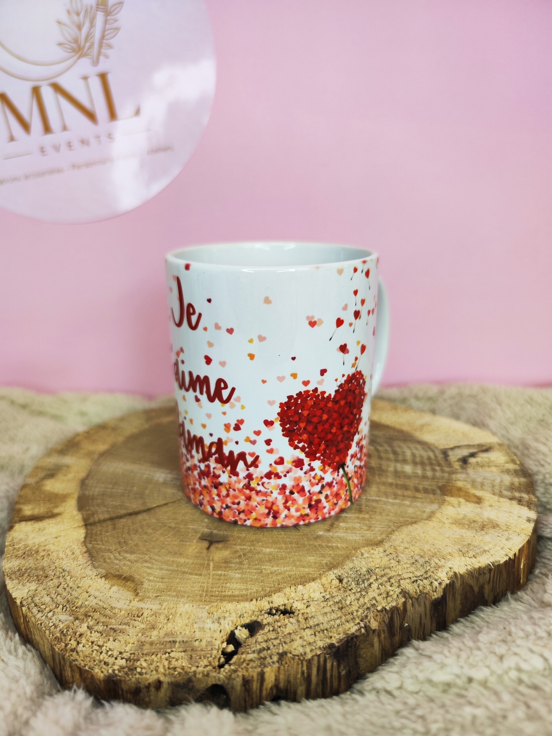 Tasse cœur Maman